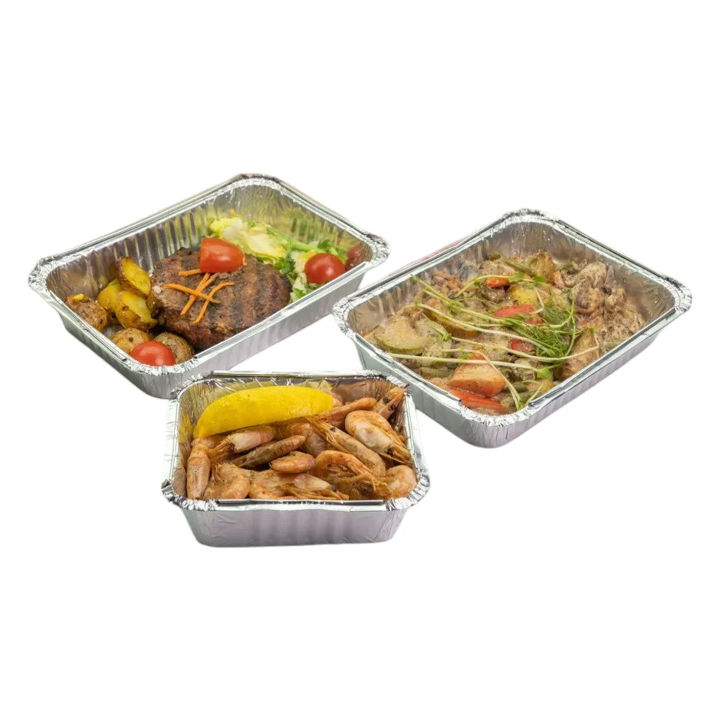Medium Aluminium Takeaway Container (4153)